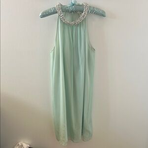 Elegant Mint Green Dress